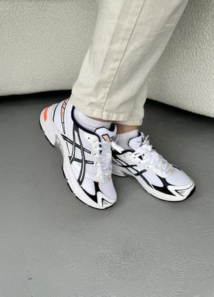 Асікс кросівки asics gel-1130 white black/ orange