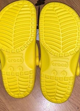 Крокс классик жёлтые crocs classic yellow6 фото