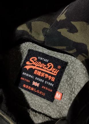 Мужское худи / superdry / кофта с капюшоном / толстовка / мужская одежда / чоловічий одяг /2 фото