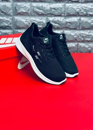 Мужские кроссовки nike кроссовки чёрного цвета найк