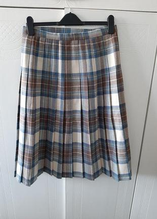 Женская шерстяная юбка l (xl)2 фото