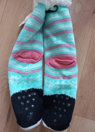 Sherpa critter socks носки жіночі утеплені на махре one size  нові6 фото