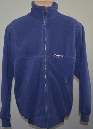 Флис кофта фирмы berghaus (s) плотная