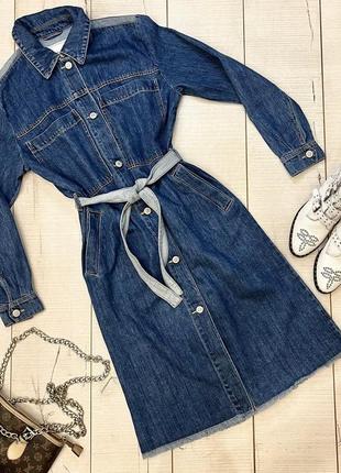 Женский джинсовый кардиган  pimkie. тренч