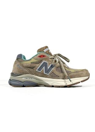 Чоловічі кросівки new balance 990 v3 x bodega brown4 фото