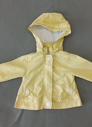 Куртка zara baby на весну для младенцев 3-6 мес.