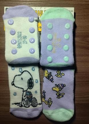 Носки махровые с тормозками, размер 27-30, комплект из 2 пар, нитевичка2 фото
