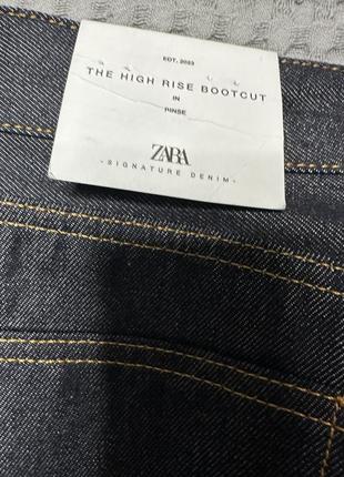 Джинси zara bootcut high-waist9 фото