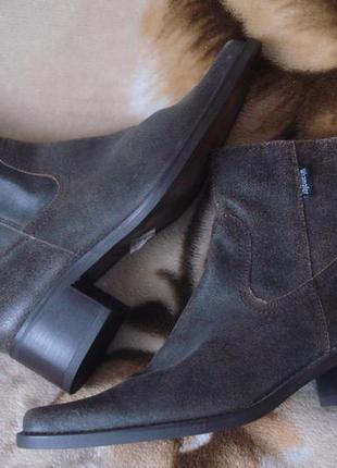 Wrangler-40 р.- новые.крутые брендовые демисезонные кожаные ботинки9 фото