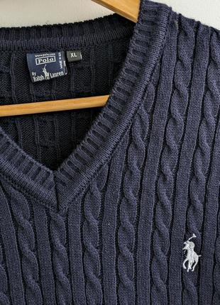 Брендовий пуловер ralph lauren polo оригінал7 фото
