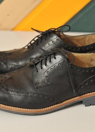 Шкіряні броги туфлі туфлі cordwainer aghaton - uk 11 - 30 см