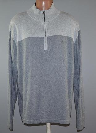 Nautica фирменный джемпер, свитер (2xl) в идеале