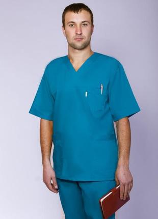 Хирургический мужской медицинский костюм1 фото