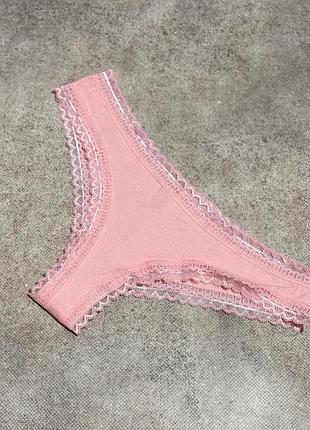 Новые хлопковые трусики бразилианы primark