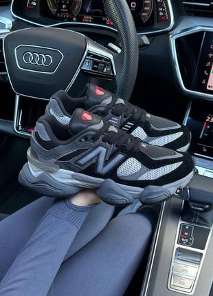 Женские кроссовки new balance 9060 / Зеленое белес / демисезонные / весенние, летние, осенние / обувь / замша / бежевые, серые, белые, синие, черные, розовые