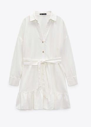 Сукня zara льон xs s