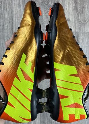 Nike mercurial копы сороконожки бутсы 44 размер футбольные яркие оригинал8 фото