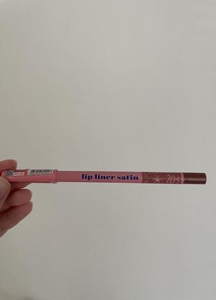 Гелевый карандаш для губ glambee satin lip liner 2052 фото