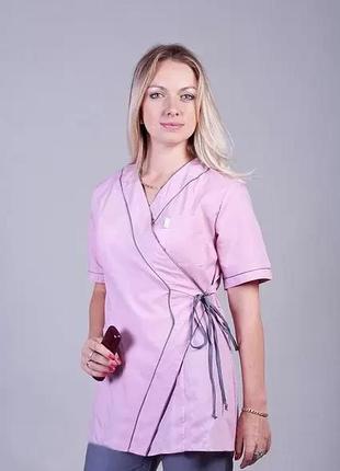 Женский хирургический медицинский костюм батист
