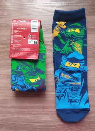 Носки хлопковые ninjago, размер 31-34, комплект из 3 пар, нижняя2 фото
