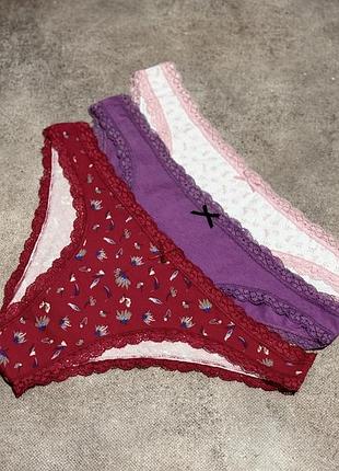 Набор новых трусиков primark