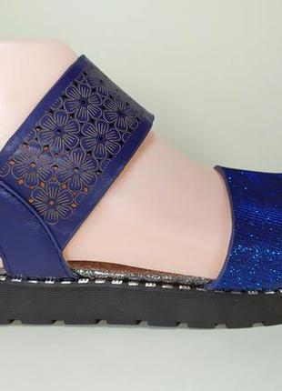 Женские сандалии босоножки на танкетке, эко кожа2 фото