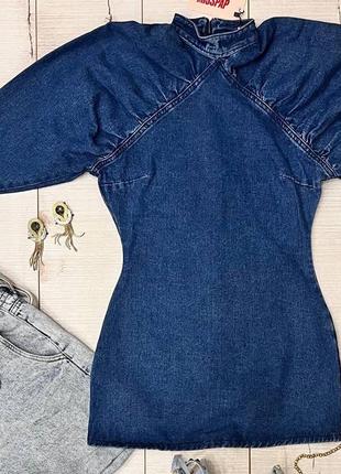 Женское джинсовое мини платье misspap2 фото