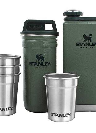 Набір stanley adventure (4 чарки х 0,059 л + футляр-фляга 0,57 л + фляга 0,236 л)