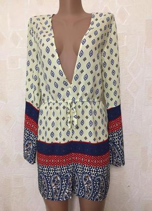 Комбинезон, слип летний boohoo  46-48 р. бохо