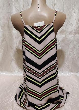 Нове пряме плаття сукня в смужку 50-525 фото