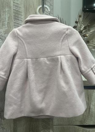 Zara пальто на 3-6 месяцев2 фото