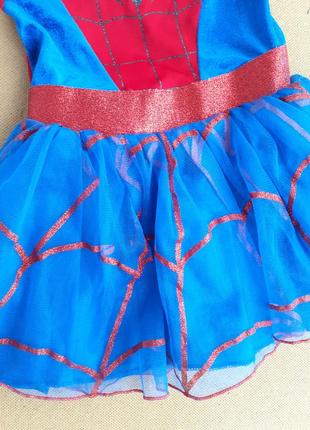 Карнавальна сукня на 3-4 роки людина-павук спайдермен супергерой3 фото