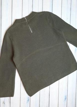 🤩1+1=3 стильный женский свитер хаки atmosphere, размер 48 - 504 фото