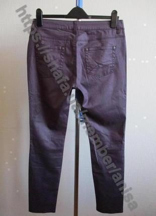 Фиолетовые джинсы с глянцевым покрытием tcm tchibo5 фото
