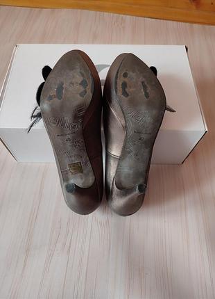 Туфли. туфли: женские туфли. 40 размер.кожаные туфли. gino vaello. vintage. винтажный стиль.6 фото