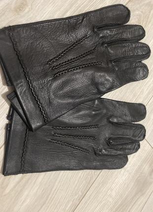 Рукавиці натуральна шкіра