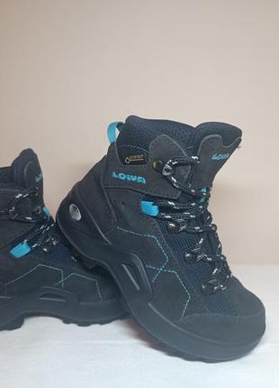 Ботинки детские трекинговые водонепроницаемые lowa kody iiilex gore-tex mid.2 фото