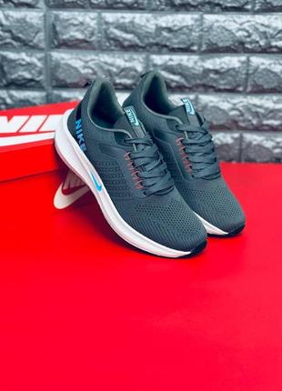 Мужские кроссовки nike кроссовки найк серого цвета