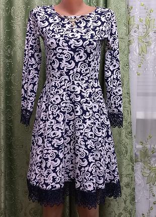 Шикарное платье 44-46 р