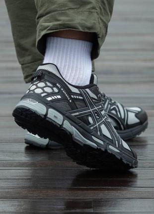 Асікс кросівки сірі asics gel-kahana 8 black\grey