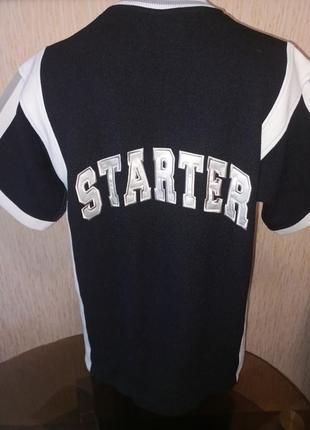 Бейсбольная олимпийка футболка starter (размер s/m)2 фото