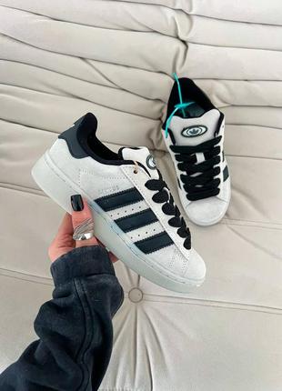 Жіночі кросівки adidas campus grey/black