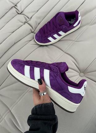 Женские кроссовки adidas сampus violet фиолетовые3 фото