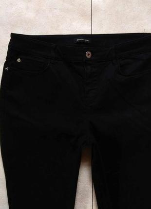 Брендовые черные джинсы скинни с высокой талией massimo dutti, 40 размер.7 фото