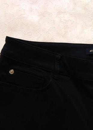 Брендовые черные джинсы скинни с высокой талией massimo dutti, 40 размер.2 фото