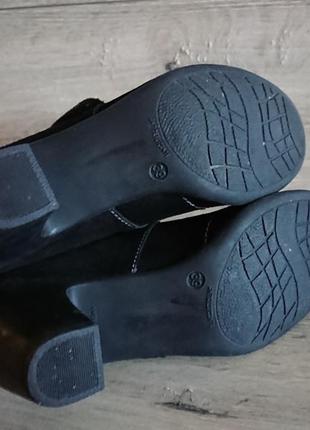 Шикарные туфли на липучке кожа замш moshulu 39 г испания 25 cm7 фото