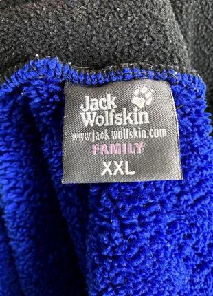 Зип флиска шерпа jack wolfskin замочек стяжки внизу xl5 фото