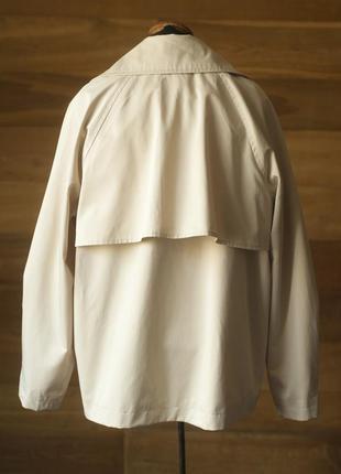 Молочна котонова куртка жіноча c&a, розмір m5 фото