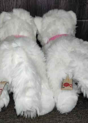 Белоснежная кошка tiffany keel toys 25 см киця, котенок, кошеня7 фото