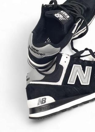>>> new balance 574 •black white• 7